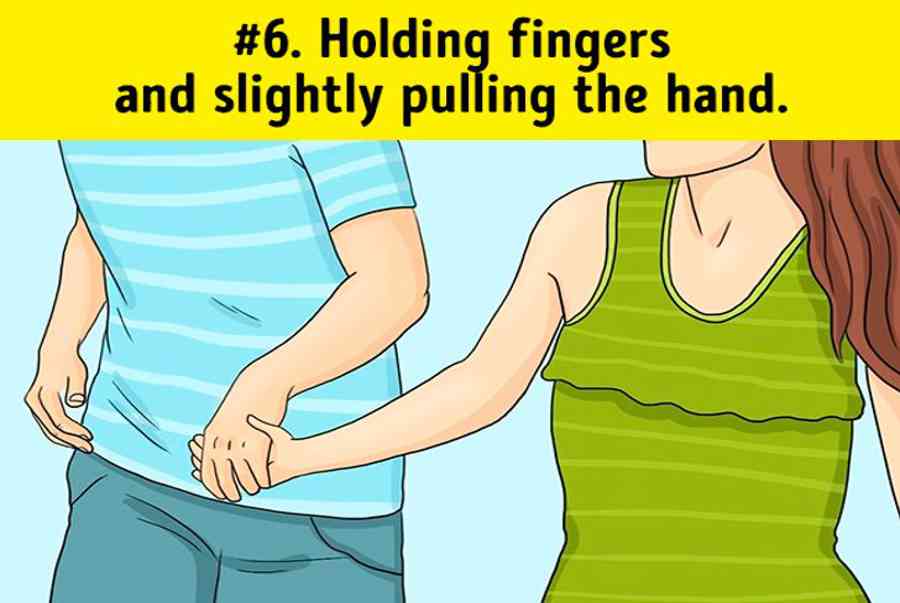 7 cách nắm tay thể hiện tình cảm